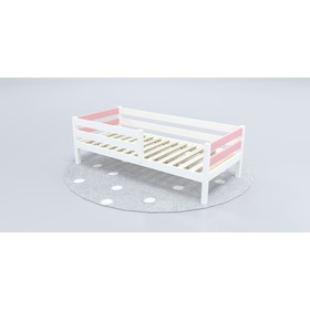Кровать «Савушка»-03, 1-ярусная, цвет розовый, 90х200