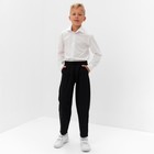 Брюки для мальчика MINAKU: School Collection, чёрные, рост 158 см - Фото 5