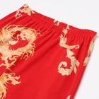 Комплект женский (топ/брюки), цвет красный, размер 44 - Фото 7