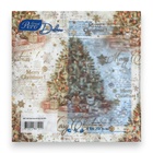 Салфетки новогодние бумажные Pero Deluxe «Винтажная ель», 3 слоя, 33×33 см, 20 шт. - Фото 4