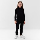 Джемпер для девочки (Термо), цвет чёрный, рост 104-110 - Фото 2