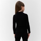 Джемпер для девочки (Термо), цвет чёрный, рост 104-110 - Фото 4