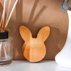 Пасхальный деревянный набор Adelica, подставка для яиц заяц 1 ячейка, сервировочная доска, термонаклейки 7 шт., берёза - Фото 11