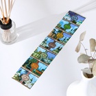 Пасхальный набор посуды Adelica, подставка для яйца, сервировочная доска, термонаклейки 7 шт., дерево берёза - Фото 26