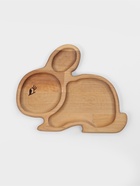 Пасхальный набор Adelica, менажница заяц, подставка для яиц 8 ячеек, d=20×1.8 см, термонаклейки 7 шт., дерево берёза - Фото 2