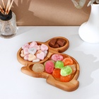 Пасхальный набор Adelica, менажница заяц, подставка для яиц 8 ячеек, d=20×1.8 см, термонаклейки 7 шт., дерево берёза - Фото 20