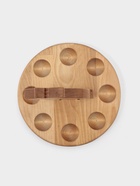 Пасхальный набор Adelica, менажница заяц, подставка для яиц 8 ячеек, d=20×1.8 см, термонаклейки 7 шт., дерево берёза - Фото 7