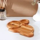 Пасхальный набор Adelica, менажница заяц, подставка для яиц 8 ячеек, d=20×1.8 см, термонаклейки 7 шт., дерево берёза - Фото 7