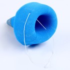 Карнавальный колпак «Клоун», на резинке, поролон, синий - Фото 3