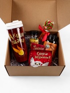 Подарочный набор новогодний гифтбокс «Новогодус Поздравлятус» - Фото 16