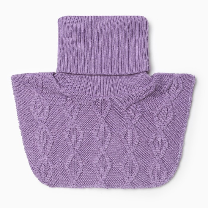 Манишка для девочки, сиреневая, размер 50-52 - Фото 1