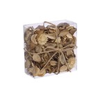 Набор сухоцветов из натуральных материалов с ароматом ванили «Вещицы», короб 13×13×6 см - фото 291757776