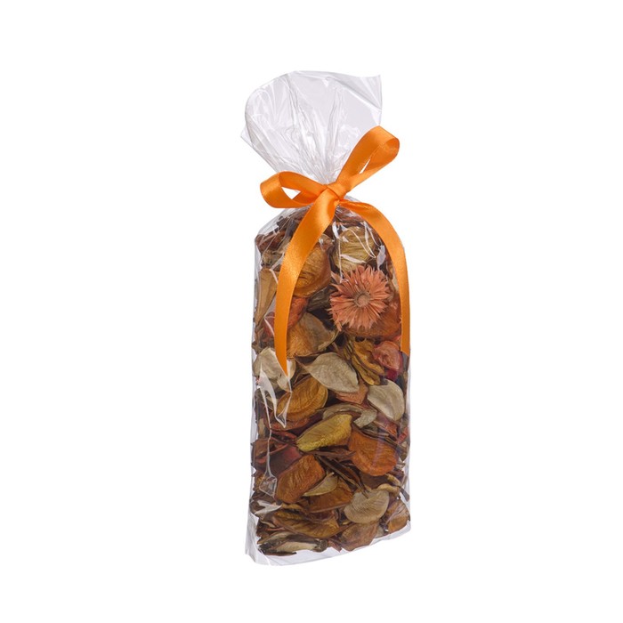 Набор сухоцветов из натуральных материалов с ароматом апельсина «Вещицы», пакет 8×7×19 см - фото 1909311077