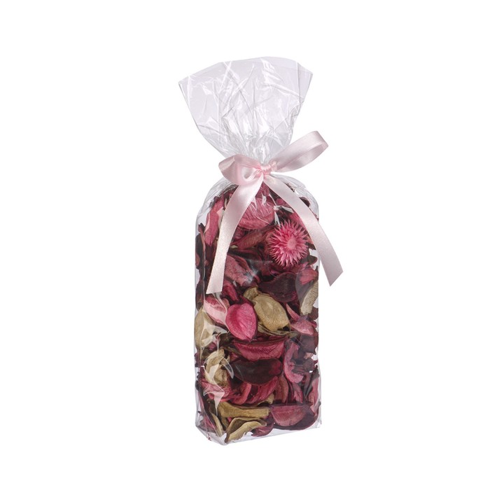 Набор сухоцветов из натуральных материалов с ароматом розы «Вещицы», пакет 8×7×19 см - Фото 1