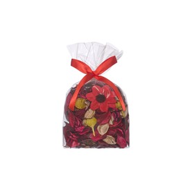 Набор сухоцветов из натуральных материалов с ароматом клубники «Вещицы», пакет 12×9×13 см