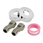 УЦЕНКА Душевая система ZEIN ZS-1, смеситель, тропическая и ручная лейка, латунь, хром - Фото 6