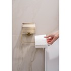 Держатель для туалетной бумаги с крышкой Штольц Stölz bacic, серия Bronze - фото 7656971