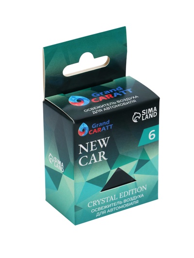 Ароматизатор подвесной Grand Caratt Crystal Edition, New Car, 6 мл