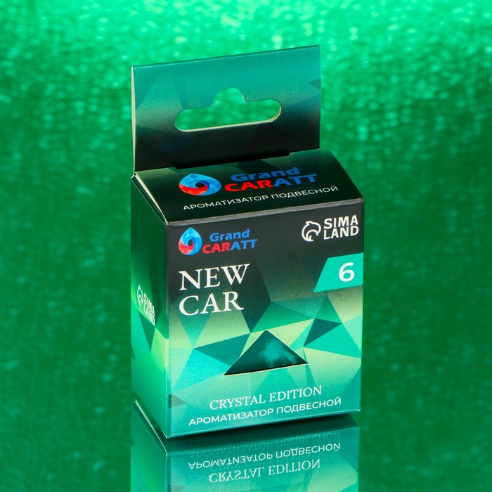 Ароматизатор подвесной Grand Caratt Crystal Edition, New Car, 7 мл - Фото 1