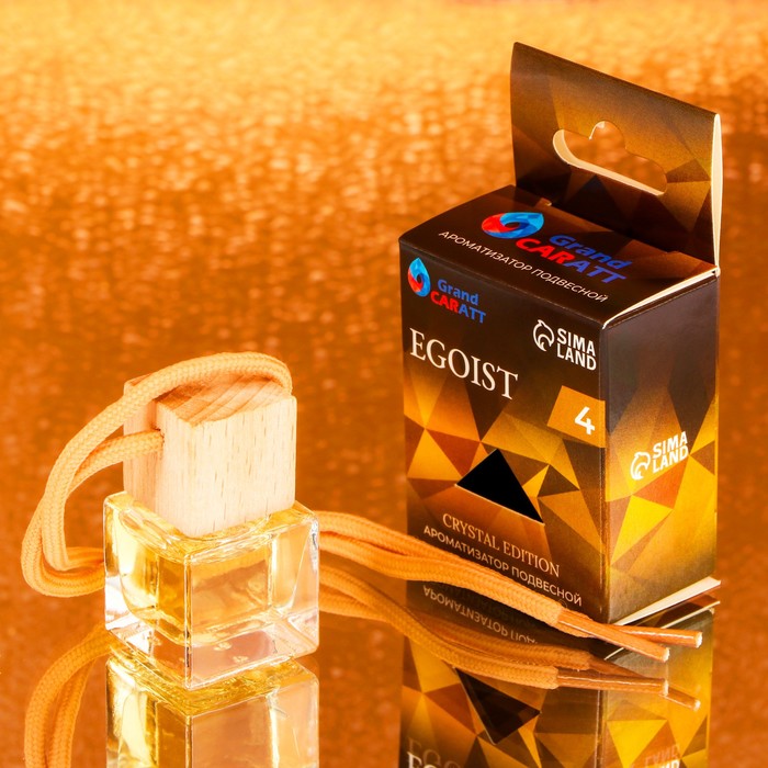 Ароматизатор подвесной Grand Caratt Crystal Edition, Egoistical, 6 мл - Фото 1