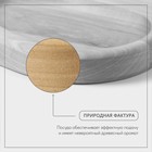 Тарелка деревянная Adelica «Бегемотик», 19,5×12,5×1,8 см, берёза - фото 4395371