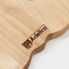 Менажница - тарелка деревянная Adelica «Зайчик», 20,5×11,5×1,8 см, берёза - Фото 7