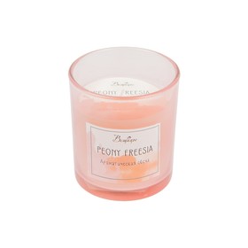 Свеча ароматическая в стекле PEONY FREESIA, 7×8 см