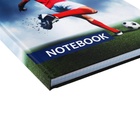 Колледж-тетрадь Calligrata «Футболист» А4, 160 листов, в клетку, в твёрдой обложке 7БЦ, глянцевая ламинация - Фото 6