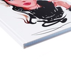 Колледж-тетрадь Calligrata TOP «Красотка» А4, 120 листов, в клетку, в твёрдой обложке 7БЦ, матовая ламинация, выборочный лак - Фото 6