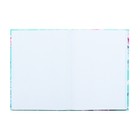 Колледж-тетрадь Calligrata TOP «Цветы на мятном фоне» А4, 160 листов, в клетку, в твёрдой обложке 7БЦ, матовая ламинация, выборочный лак - Фото 4