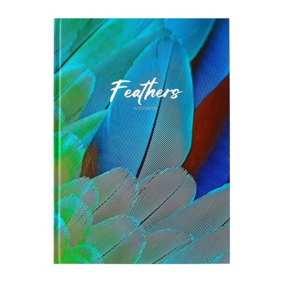 Колледж-тетрадь Calligrata TOP «Перья» А4, 160 листов, в клетку, в твёрдой обложке 7БЦ, матовая ламинация, выборочный лак