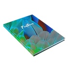 Колледж-тетрадь Calligrata TOP «Перья» А4, 160 листов, в клетку, в твёрдой обложке 7БЦ, матовая ламинация, выборочный лак - Фото 5