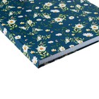 Колледж-тетрадь Calligrata «Цветочки. ПАТТЕРН» А4, 160 листов, в клетку, в твёрдой обложке 7БЦ, глянцевая ламинация - Фото 3