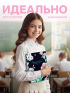 Колледж-тетрадь Calligrata. BEAUTIFUL NOTES А4, 160 листов, в клетку, в твёрдой обложке 7БЦ, глянцевая ламинация - Фото 3