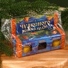 Подарочный набор «С новым годом: Здоровья»: крем-меда с облепихой и прополисом, варенье с шишками 90 г ( 3 шт, х 30 г). - фото 25479712