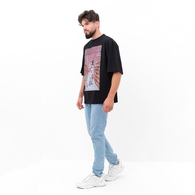 Футболка мужская «Затарился», черный, р. 46, KAFTAN