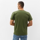 Футболка  Collorista цвет хаки , р-р 54-56 - фото 24651443