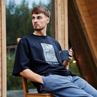 Футболка мужская KAFTAN "Drop", черный, р. 54 9877309