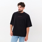 Футболка мужская KAFTAN Russian style, черный, р. 46 - фото 26716485