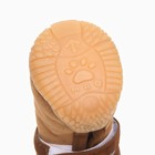 Ботинки высокие для собак с чулком, набор 4 шт., размер 2 (подошва 4.6×3.8 см), коричневые - Фото 6