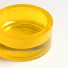 Подсвечник "Санта" 2,5х5,5 см ЖЁЛТЫЙ - фото 30907711