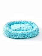 Лежанка для собак и кошек «Уют», мягкий мех, 45×35×11 см, мятная - фото 61563766