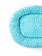 Лежанка для собак и кошек «Уют», мягкий мех, 45×35×11 см, мятная - фото 61563767