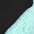 Лежанка для собак и кошек «Уют», мягкий мех, 45×35×11 см, мятная - Фото 8