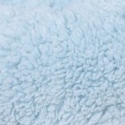 Лежанка для собак и кошек «Уют», мягкий мех, 45×35×11 см, голубая - Фото 6