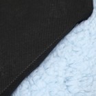 Лежанка для собак и кошек «Уют», мягкий мех, 45×35×11 см, голубая - Фото 8