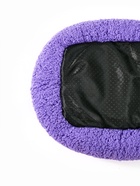 Лежанка для собак и кошек «Уют», мягкий мех, 45×35×11 см, фиолетовая - фото 59357549