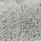 Лежанка для щенков и котят «Уют», 38×32×11 , мягкий мех, серая - Фото 5