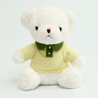 Мягкая игрушка «Белый медведь» в зелёной кофте, 26 см - Фото 4