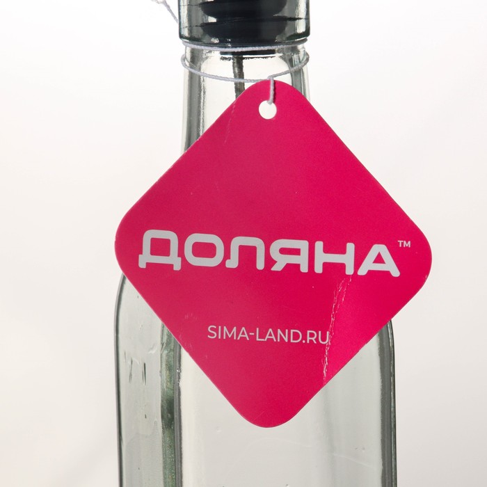 Бутылка стеклянная для соусов и масла Доляна «Классика», 500 мл, 6×29 см - фото 1888733217